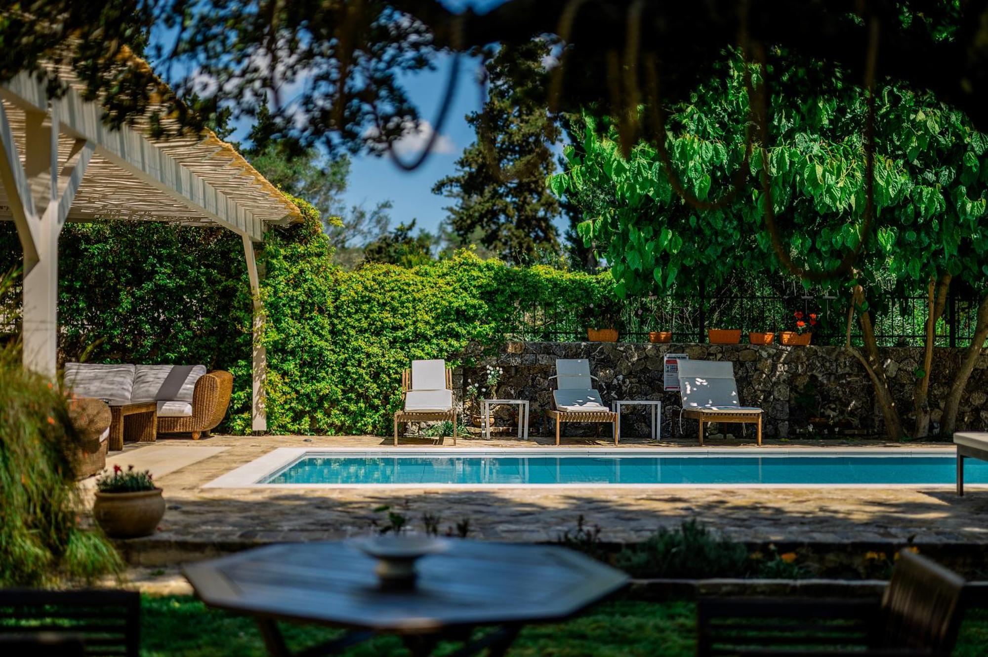 Villa Fioraki Poulades Bagian luar foto